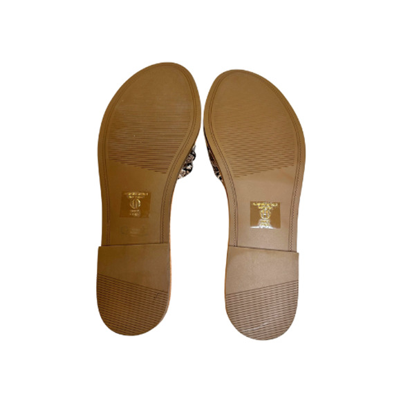 SODA Dorcey Snakeskin Multi Slide Sandals Women’s Size 11 - Picture 9 of 10